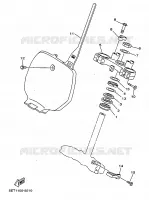 STUUR voor Yamaha YZ250 1999