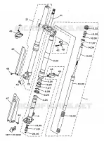 VOORVORK voor Yamaha YZ250 1999