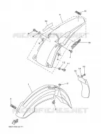 SPATBORD voor Yamaha YZ250 2003