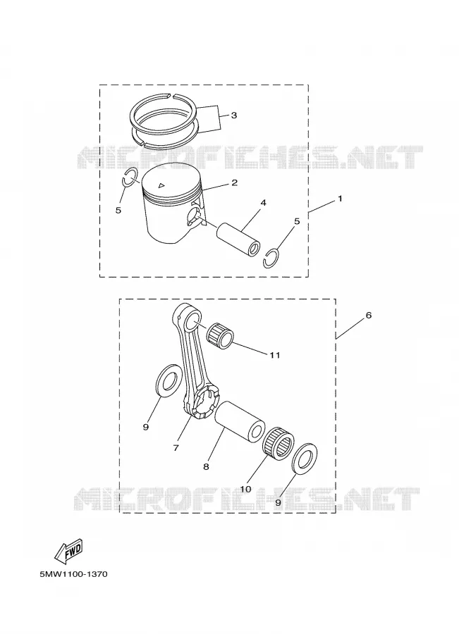 OPTIONELE ONDERDELEN 1 Yamaha MOTO 250 2004 YZ  YZ250