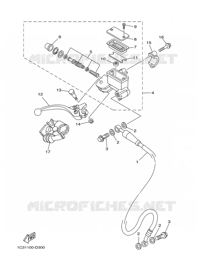 POMP VOOR Yamaha MOTO 250 2005 YZ  YZ250