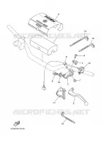 STUURSCHAKELAAR / HEVEL voor Yamaha YZ250 2008