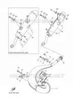 UITLAAT voor Yamaha YZ250 2009