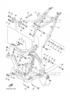 FRAME voor Yamaha YZ250 2009