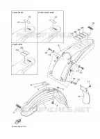 SPATBORD voor Yamaha YZ250 2009