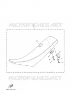 SELLE voor Yamaha YZ250 2009