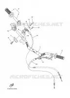 STUUR / KABEL voor Yamaha YZ250 2009