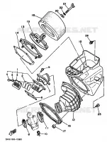 INLAAT voor Yamaha YZ250B 1991