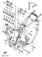 FRAME voor Yamaha YZ250B 1991