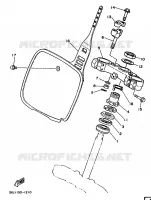 STUUR voor Yamaha YZ250B 1991