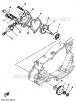 WATERPOMP voor Yamaha YZ250LC 1995