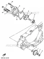 WATERPOMP voor Yamaha YZ250LC 1996