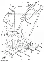 FRAME voor Yamaha YZ250LC 1996