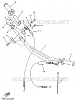 STUUR / KABEL voor Yamaha YZ250LC 1996