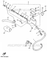 POMP VOOR voor Yamaha YZ250LC 1996