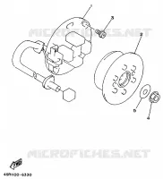 DYNAMO voor Yamaha YZ250LC 1996