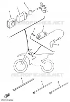 ELECTRISCH 1 voor Yamaha YZ250LC 1996