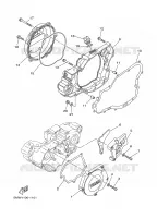 DEKSEL   MOTOR 1 voor Yamaha YZ250P 2002