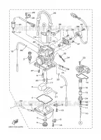 CARBURATEUR  voor Yamaha YZ250P 2002