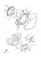 DEKSEL   MOTOR 1 voor Yamaha YZ250P 2002