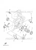 SCHAKELWALS voor Yamaha YZ250P 2002