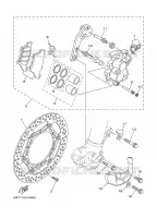 REMKLAUW VOOR voor Yamaha YZ250P 2002