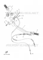 STUUR / KABEL voor Yamaha YZ250P 2002