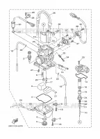 CARBURATEUR  voor Yamaha YZ250P 2002