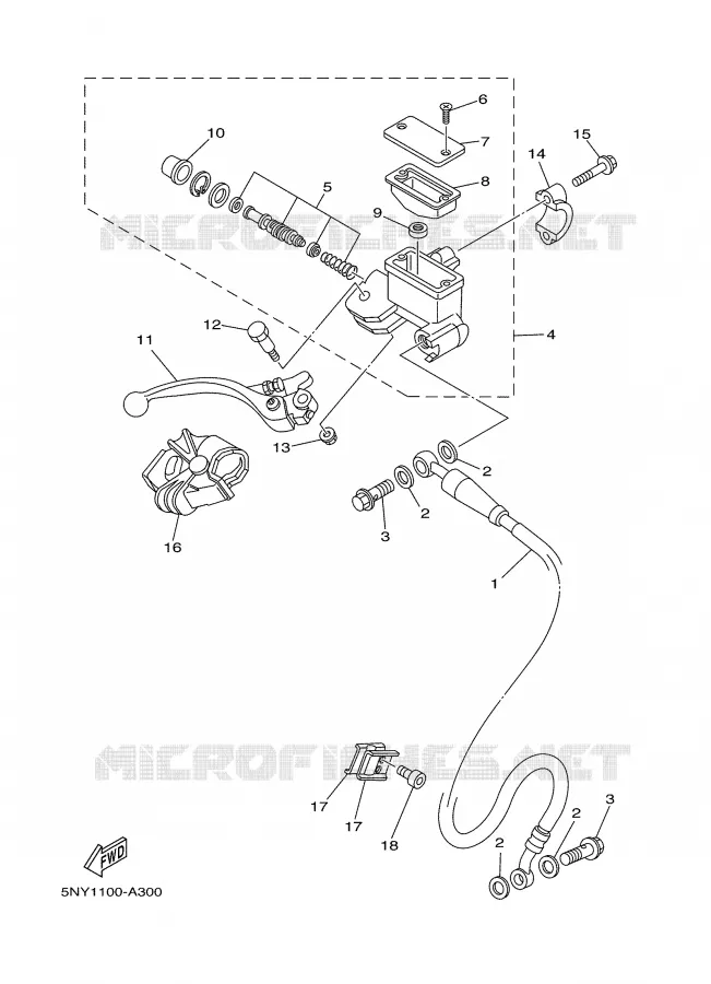 POMP VOOR Yamaha MOTO 250 2002 YZ  YZ250P