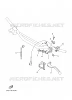 STUURSCHAKELAAR / HEVEL voor Yamaha YZ250P 2002