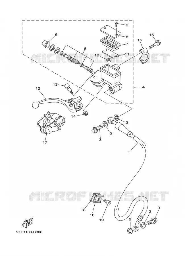 POMP VOOR Yamaha MOTO 250 2004 YZ  YZ250S