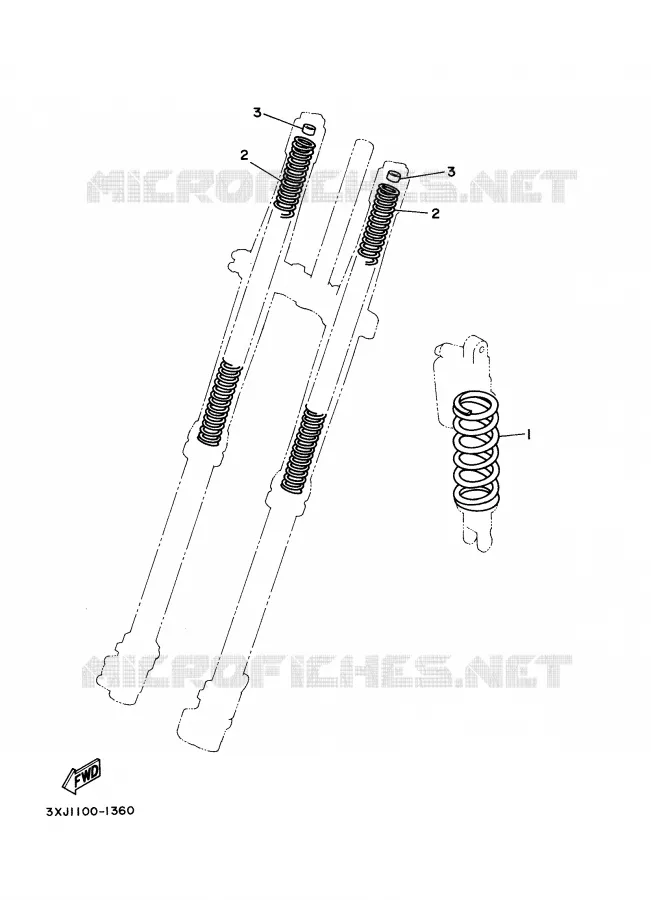 ALTERNATIEF CHASSIS  Yamaha MOTO 250 2004 YZ  YZ250S