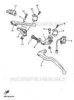 STUURSCHAKELAAR / HEVEL voor Yamaha YZ400FK 1998
