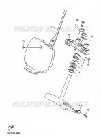 STUUR voor Yamaha YZ400FL 1999