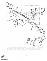 POMP VOOR voor Yamaha YZ400FL 1999