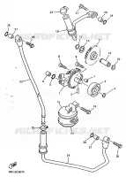 OLIEPOMP voor Yamaha YZ400FL 1999