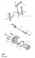 OLIEFILTER voor Yamaha YZ400FL 1999
