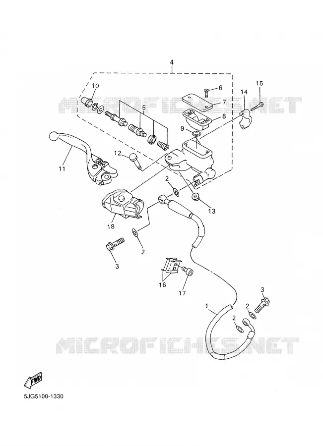 POMP VOOR Yamaha MOTO 426 2001 YZF  YZ426FN