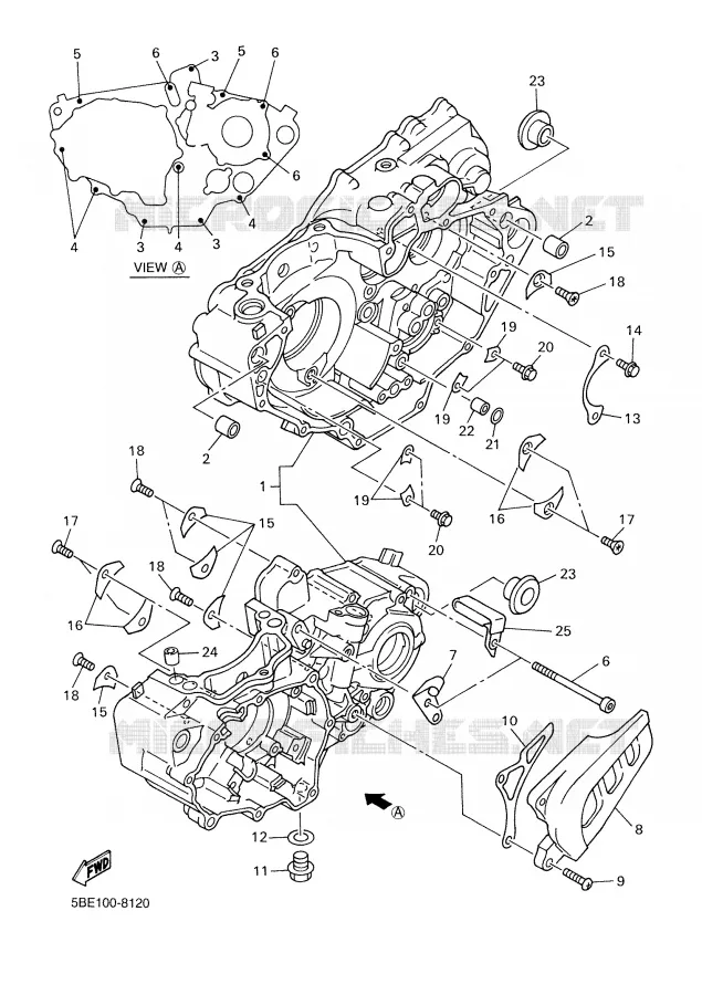 CARTERDELEN Yamaha MOTO 426 2002 YZF  YZ426FP
