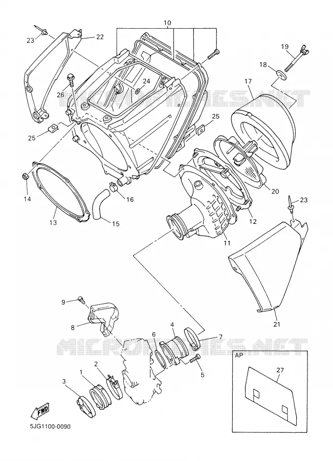 INLAAT Yamaha MOTO 426 2002 YZF  YZ426FP