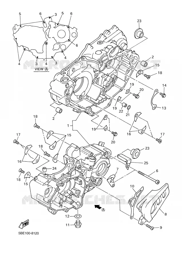 CARTERDELEN Yamaha MOTO 426 2002 YZF  YZ426FP