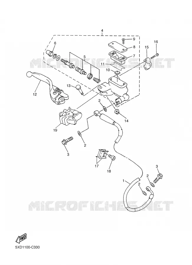 POMP VOOR Yamaha MOTO 450 2004 YZF  YZ450F
