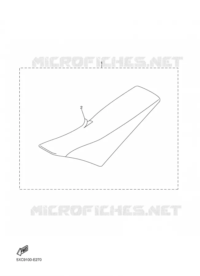 SELLE Yamaha MOTO 450 2006 YZF  YZ450F