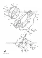 DEKSEL   MOTOR 1 voor Yamaha YZ450F 2003