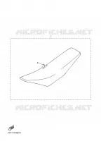 SELLE voor Yamaha YZ450F 2003