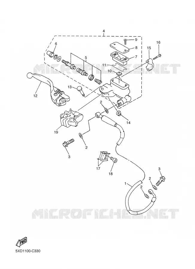 POMP VOOR Yamaha MOTO 450 2004 YZF  YZ450FS