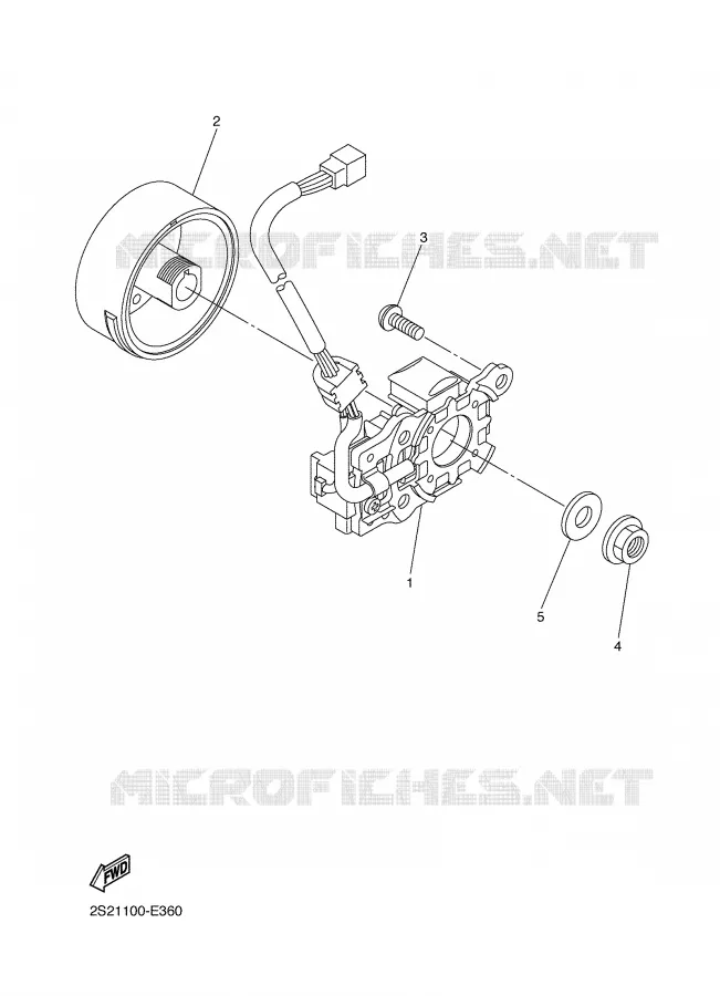 DYNAMO Yamaha MOTO 450 2006 YZF  YZ450FV