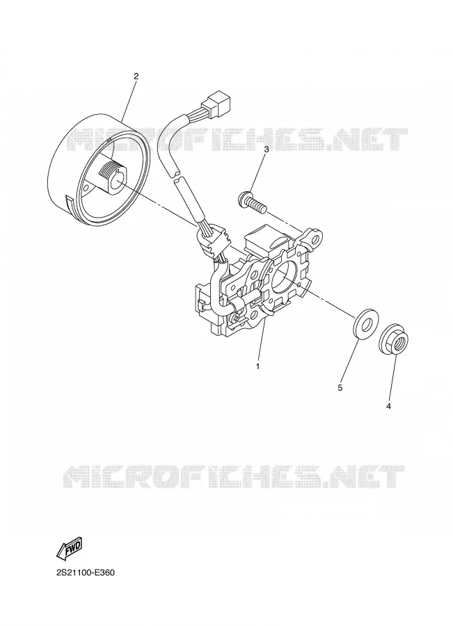 DYNAMO Yamaha MOTO 450 2006 YZF  YZ450FV