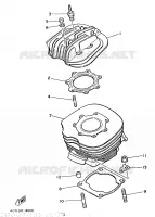 CILINDER voor Yamaha YZ490 1987
