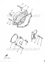 DEKSEL   MOTOR 1 voor Yamaha YZ490 1987